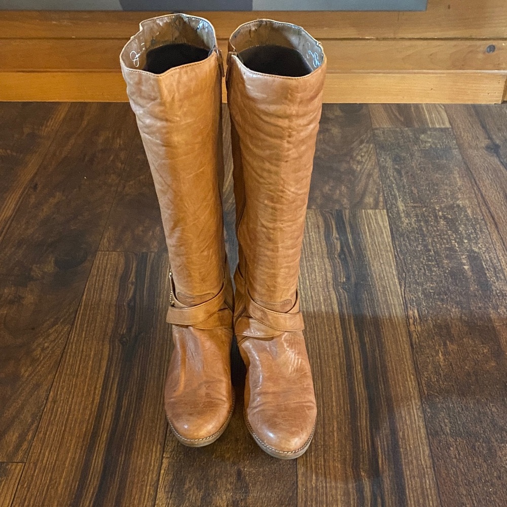Jessica Simpson Tan Tall Boots - Picture 2 of 10